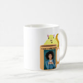 Naughty Eichhörnchen #256 Coffee Human Kaffeetasse (VorderseiteRechts)