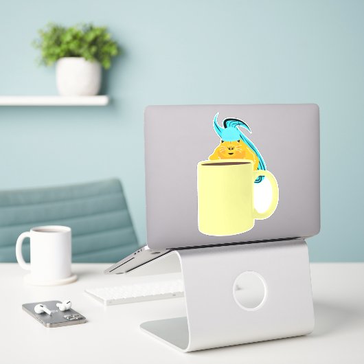 Naughty-Eichhörnchen #316 Aufkleber (Laptop auf Schreibtisch)