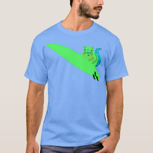 Naughty Eichhörnchen 319 Surfing T T-Shirt