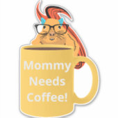 Naughty Eichhörnchen #321 Coffee Cup Aufkleber (Vorderseite)