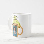 Naughty Eichhörnchen #330 Coffee Human Kaffeetasse (Vorderseite Links)