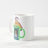 Naughty Eichhörnchen #346 Coffee Human Kaffeetasse (Vorderseite Links)
