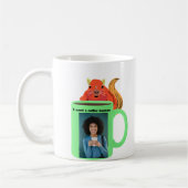 Naughty Eichhörnchen #356 Coffee Human Kaffeetasse (Links)