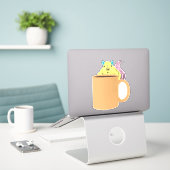 Naughty-Eichhörnchen #357 Aufkleber (Laptop auf Schreibtisch)