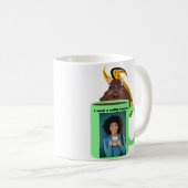 Naughty Eichhörnchen #397 Kaffee human Kaffeetasse (VorderseiteRechts)