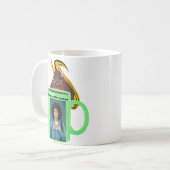 Naughty Eichhörnchen #397 Kaffee human Kaffeetasse (Vorderseite Links)