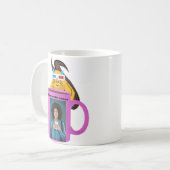 Naughty Eichhörnchen #399 Kaffee human Kaffeetasse (Vorderseite Links)