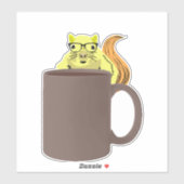 Naughty-Eichhörnchen #419 Aufkleber (Blatt)