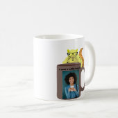 Naughty Eichhörnchen #419 Coffee Human Kaffeetasse (VorderseiteRechts)