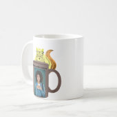 Naughty Eichhörnchen #419 Coffee Human Kaffeetasse (Vorderseite Links)