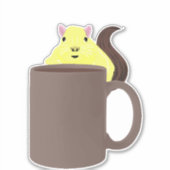 Naughty-Eichhörnchen #432 Aufkleber (Vorderseite)