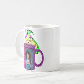Naughty Eichhörnchen #436 Coffee Human Kaffeetasse (Vorderseite Links)