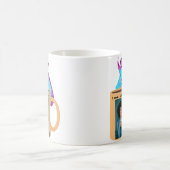 Naughty Eichhörnchen #448 Coffee Human Kaffeetasse (Mittel)