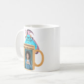 Naughty Eichhörnchen #452 Kaffee human Kaffeetasse (Vorderseite Links)