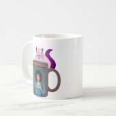 Naughty Eichhörnchen #456 Coffee Human Kaffeetasse (Vorderseite Links)
