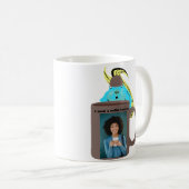 Naughty Eichhörnchen #467 Coffee Human Kaffeetasse (VorderseiteRechts)