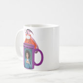 Naughty Eichhörnchen #469 Coffee Human Kaffeetasse (Vorderseite Links)
