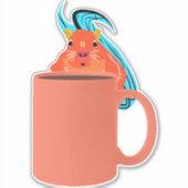 Naughty-Eichhörnchen #485 Aufkleber (Vorderseite)