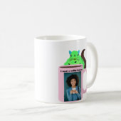 Naughty Eichhörnchen #498 Kaffee human Kaffeetasse (VorderseiteRechts)