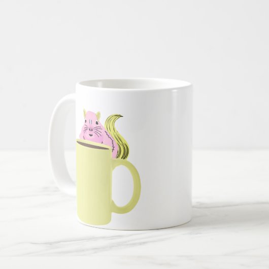 Naughty-Eichhörnchen #50 Kaffeetasse (Vorderseite Links)