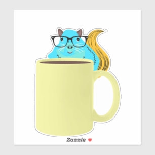 Naughty-Eichhörnchen #529 Aufkleber