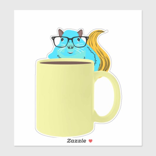 Naughty-Eichhörnchen #529 Aufkleber (Blatt)