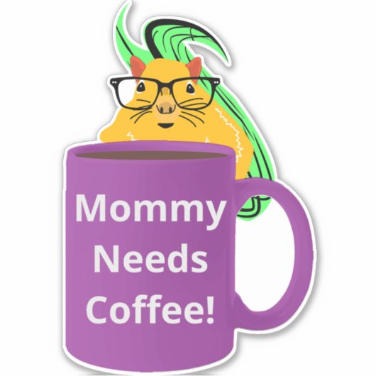 Naughty Eichhörnchen #530 Coffee Cup Aufkleber (Vorderseite)