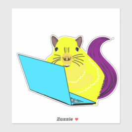 Naughty-Eichhörnchen #56 Aufkleber