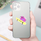 Naughty Eichhörnchen #700 Brett Skateboarding Aufkleber (Telefon)