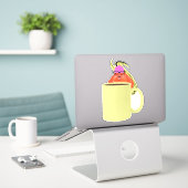 Naughty-Eichhörnchen #723 Aufkleber (Laptop auf Schreibtisch)