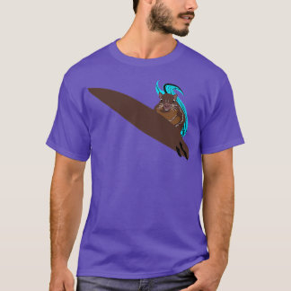 Naughty Eichhörnchen 736 Surfen T-Shirt