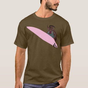 Naughty Eichhörnchen 757 Surfen T-Shirt