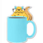 Naughty-Eichhörnchen #759 Aufkleber (Vorderseite)