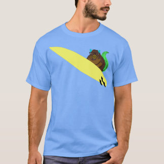 Naughty Eichhörnchen 786 Surfen T-Shirt