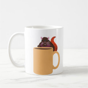 Naughty-Eichhörnchen #83 Kaffeetasse