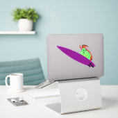 Naughty-Eichhörnchen #89 Aufkleber (Laptop auf Schreibtisch)