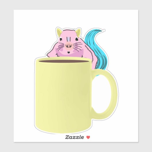 Naughty-Eichhörnchen #921 Aufkleber (Blatt)