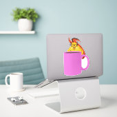 Naughty-Eichhörnchen #959 Aufkleber (Laptop auf Schreibtisch)