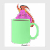 Naughty-Eichhörnchen #978 Aufkleber (Blatt)