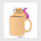 Naughty-Eichhörnchen #978 Aufkleber (Blatt)