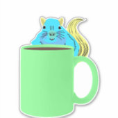 Naughty-Eichhörnchen #978 Aufkleber (Vorderseite)