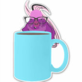 Naughty-Eichhörnchen #978 Aufkleber (Vorderseite)