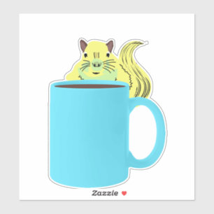 Naughty-Eichhörnchen #978 Aufkleber