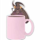 Naughty-Eichhörnchen #978 Aufkleber (Vorderseite)