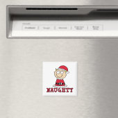 Naughty Elf Magnet (In Situ (Geschirrspüler))