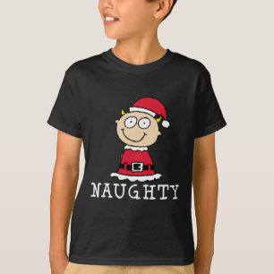 Naughty Elf T - Shirt