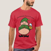 Naughty Elves Beer T - Shirt (Vorderseite)
