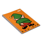 Naughty Elves Itty Weihnachtsbuch Notizblock (Rechte Seite)