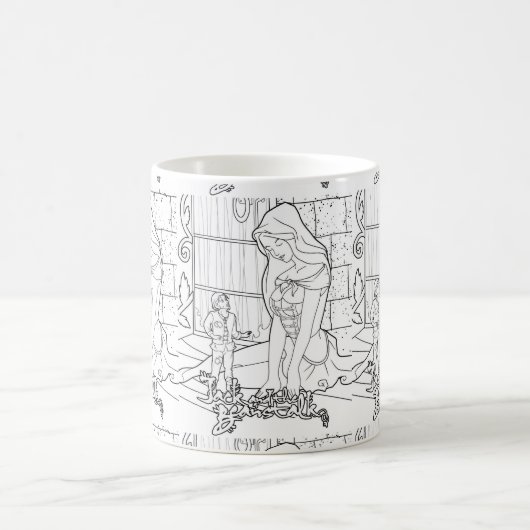 Naughty Ever After: Jack und Beanstalk Kaffeetasse (Mittel)