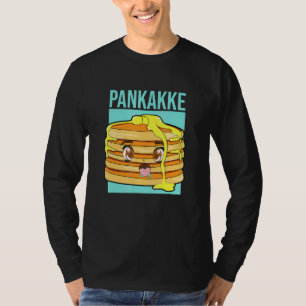 Naughty Feinschmecker Pun Pankakke Sarcastic T-Shirt